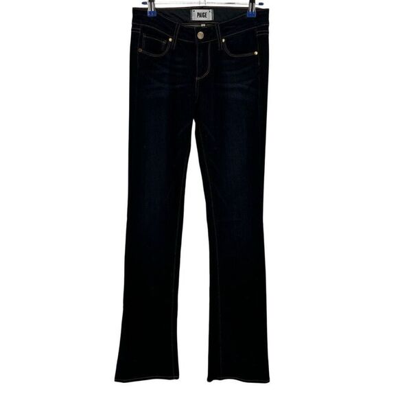 Paige Manhattan Bootcut Jeans Darkwash Size 25 - Picture 1 of 10